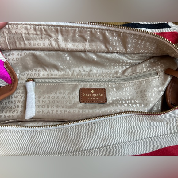Kate Spade Striped Summer Handbag - Picture 4 of 7